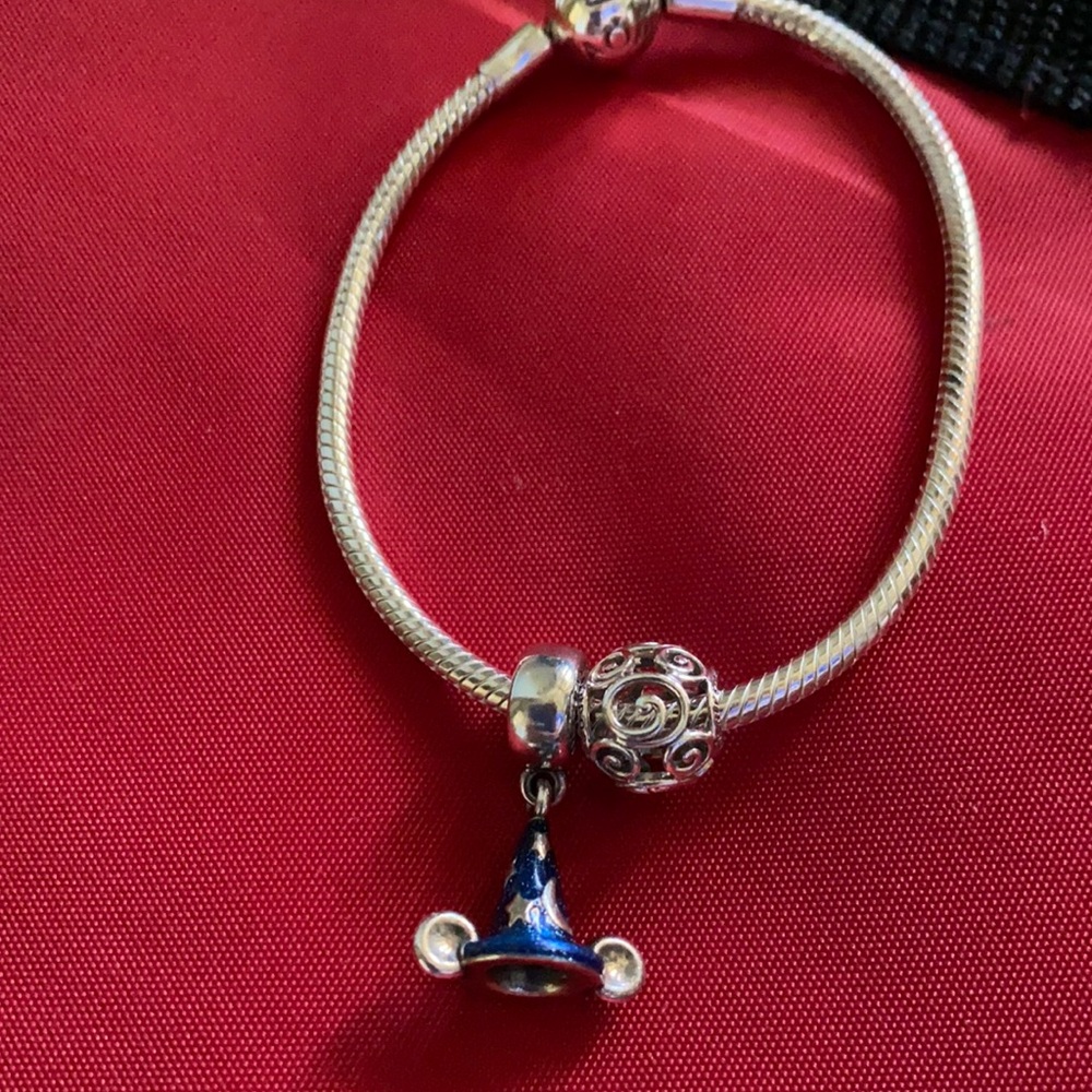 Set of 2 Authentic Pandora Disney charms